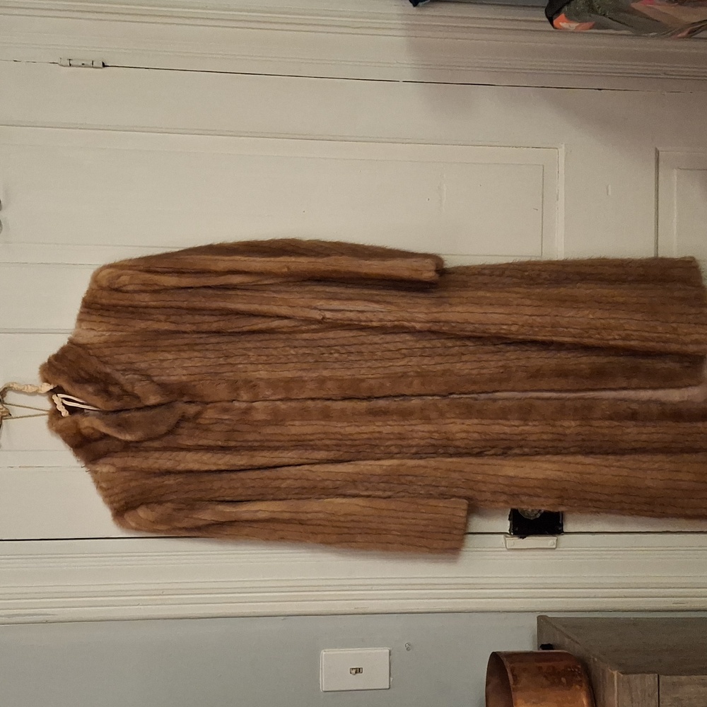 Fox fur coat